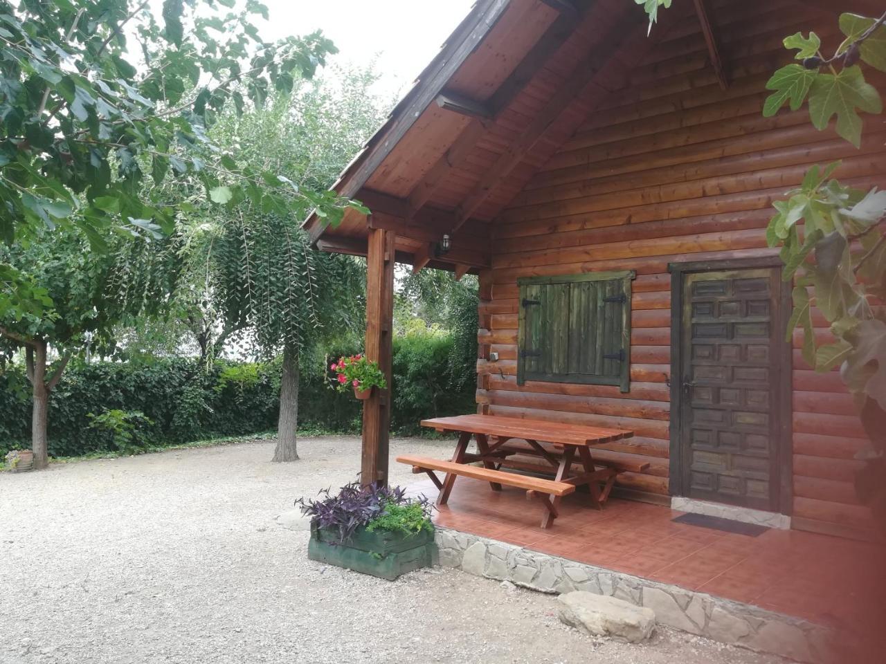 Cabana De Madera La Encina Бурунчель Экстерьер фото
