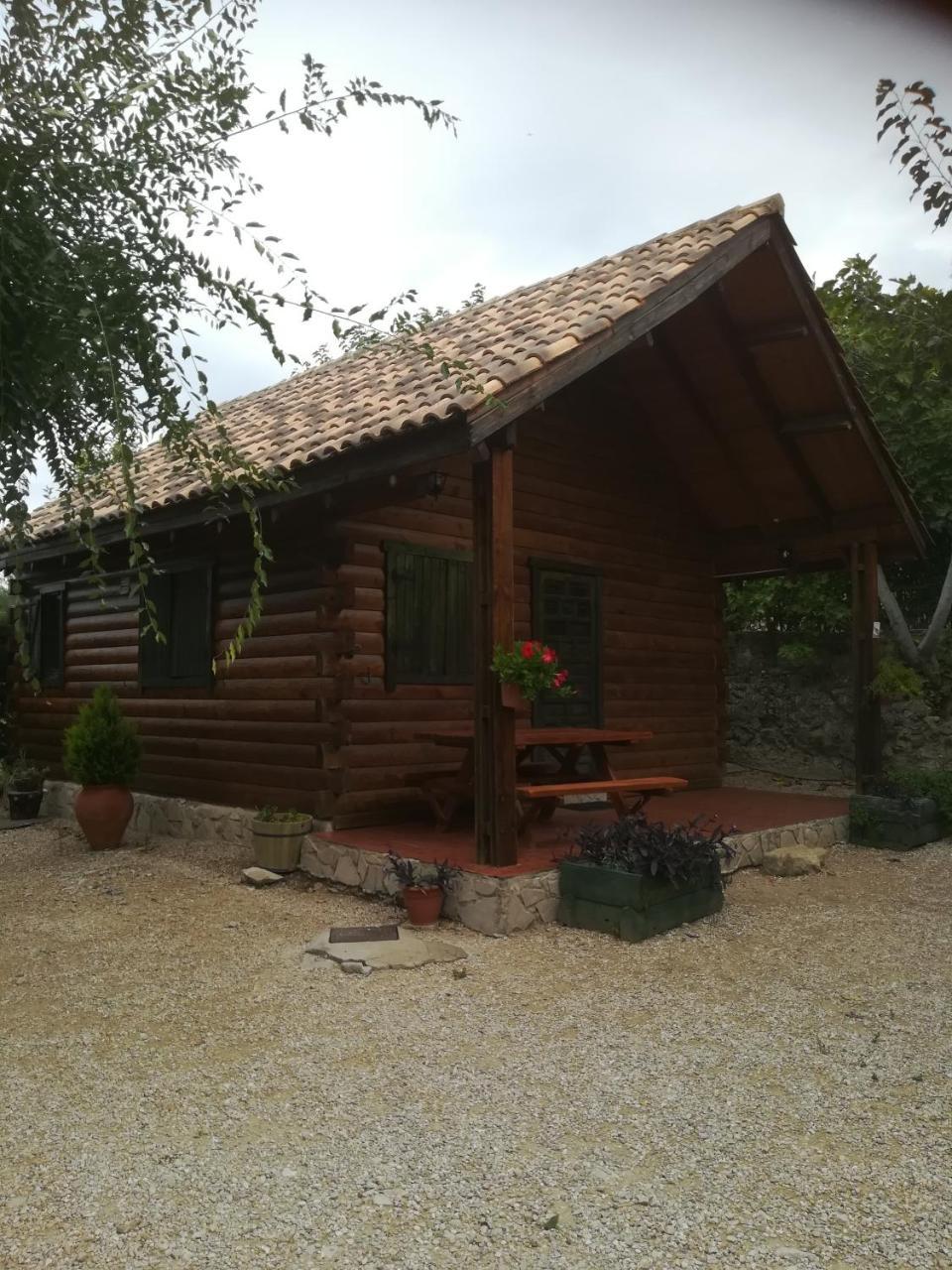 Cabana De Madera La Encina Бурунчель Экстерьер фото